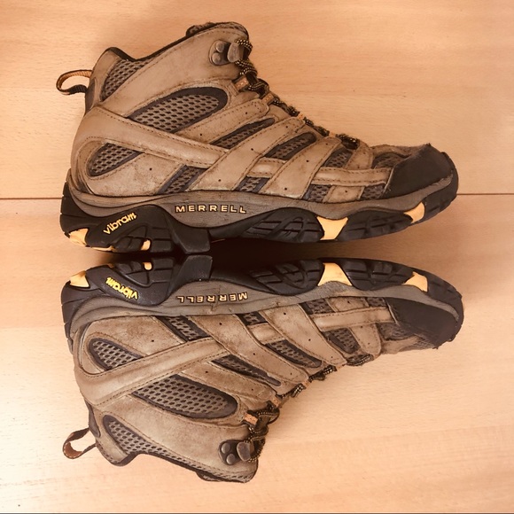 Merrell Mens Moab 3 GTX Waterproof Hiking Boots Size:9.5 - Picture 2 of 9